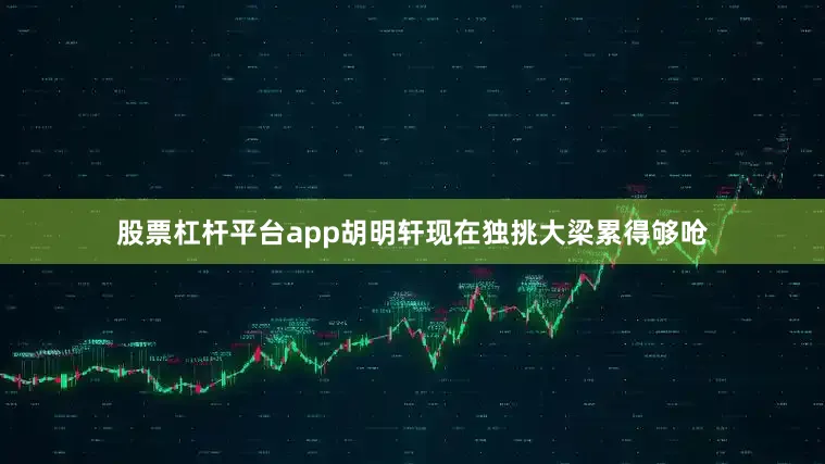 股票杠杆平台app胡明轩现在独挑大梁累得够呛
